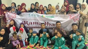 KAMMI Banda Aceh Salurkan Santunan untuk Anak Yatim di Rumah Amal Qolbun Salim