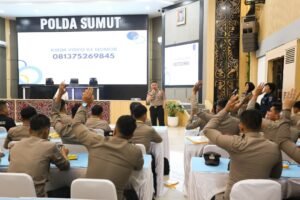 Polda Sumut Gelar Pelatihan Kehumasan, Personel Belajar Teknik Hook Berita hingga Editing Video