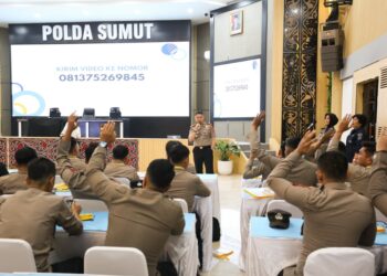 Polda Sumut Gelar Pelatihan Kehumasan, Personel Belajar Teknik Hook Berita hingga Editing Video