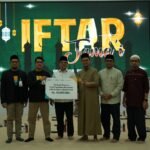 Serah terima bantuan pihak BSI ke UIN Ar-Raniry di Sekretariat ITF UIN Ar-Raniry, Banda Aceh. (TubinNews/Riska Amelia)