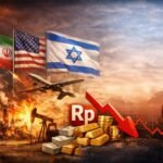 Keributan Iran- Amerika Israel berdampak pada ekonomi Indonesia. (Foto : ilustrasi ini dibuat Gemini)