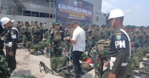 Satgas Yonif 112/Dharma Jaya Jalani Pemeriksaan Purna Tugas di Kodam Iskandar Muda