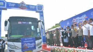 Mualem Lepas Peserta Mudik Gratis Pemerintah Aceh