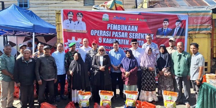 Pemerintah Aceh Gelar Operasi Pasar Tanggap Inflasi di Lima Daerah Jelang Idul Fitri