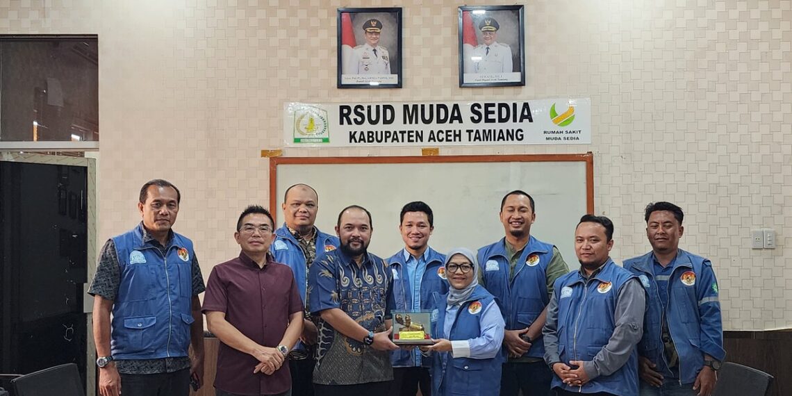AIGMI Donasikan Sistem Instalasi Gas Medik untuk RSUD Muda Sedia Aceh Tamiang
