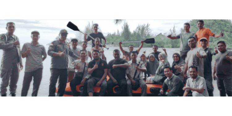 Satpol PP dan WH Aceh Gelar Simulasi Tanggap Darurat di Lhok Kaca