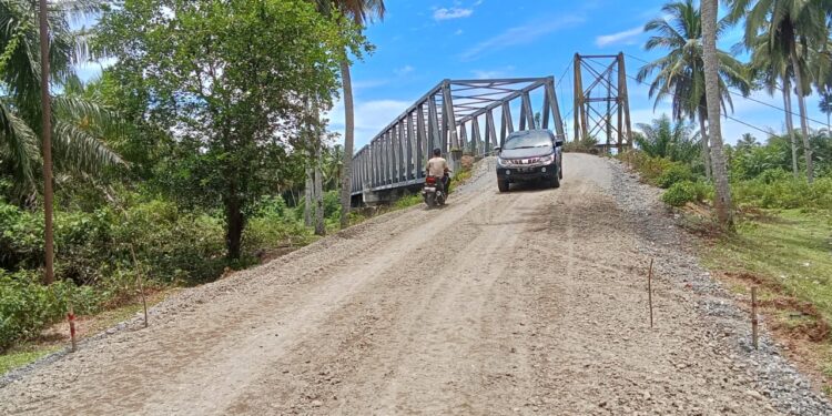 Ruas Jalan Rimba Langgeh-Suak Bidok di Arongan Lambalek Segera Diaspal