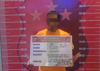 Polres Nagan Raya Amankan Pelaku Penyalahgunaan Gas LPG 3 Kg Subsidi 