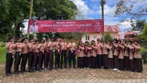 Tiga Pramuka Kwarcab Aceh Barat Lolos Jambore Dunia ke Polandia