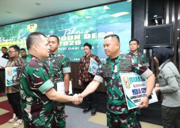 Kerja Nyata Berbuah Prestasi! Kodim 0105/Abar Sabet Juara III LKJ TMMD ke-127 TA. 2026