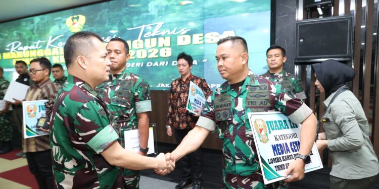 Kerja Nyata Berbuah Prestasi! Kodim 0105/Abar Sabet Juara III LKJ TMMD ke-127 TA. 2026