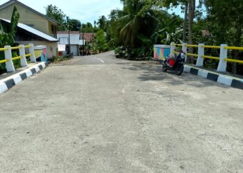 Jembatan Penghubung Rambong–Kuta Padang Rampung Diperbaiki, Akses Warga Kembali Normal