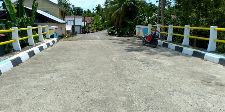 Jembatan Penghubung Rambong–Kuta Padang Rampung Diperbaiki, Akses Warga Kembali Normal