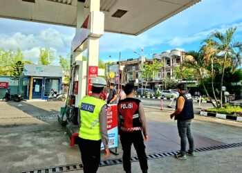 Polres Aceh Barat Pantau Ketersediaan dan Harga BBM di SPBU