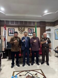 Kunjungi Pengadilan Tinggi Medan, Plt Wakil Jaksa Agung Hadir Sinergi Penegakan Hukum