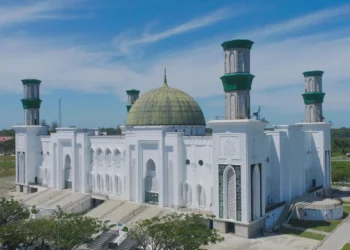 Keajaiban Masjid Giok Baitul A’la, Masjid Pertama di Dunia yang Terbuat dari Giok Asli Nagan Raya