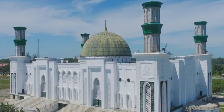 Keajaiban Masjid Giok Baitul A’la, Masjid Pertama di Dunia yang Terbuat dari Giok Asli Nagan Raya