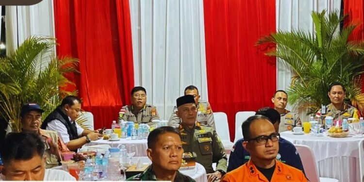 Satpol PP dan WH Aceh Ikuti Vicon Pemantauan Siskamtibmas Jelang Malam Takbiran Idul Fitri 1447 H