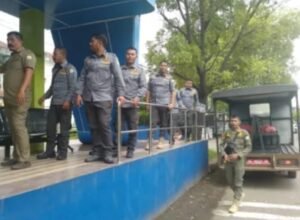 Satgas Linmas Satpol PP dan WH Aceh Patroli Deteksi Dini Bencana dan Trantibmas di Banda Aceh