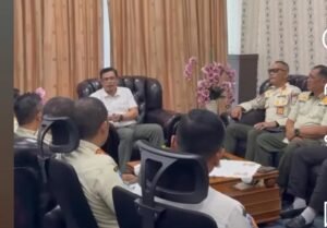 Satpol PP dan WH Aceh Jalin Silaturahmi dengan Bea Cukai, Perkuat Pengawasan Barang Ilegal   
