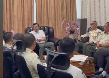 Satpol PP dan WH Aceh Jalin Silaturahmi dengan Bea Cukai, Perkuat Pengawasan Barang Ilegal   