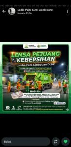 DLH Aceh Barat Gelar Perlombaan FotoGrafi 