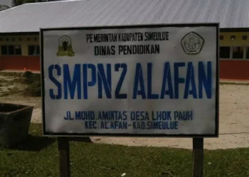 Kepala Desa Lhok Pauh Desak Kadisdik Simeulue Evaluasi dan Copot Kepsek SMPN 2 Alafan