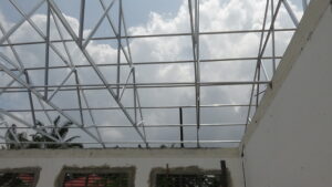 DSC08444-300x169 Rehab SMP Negeri 7 Paloh Merbau Asal Jadi, Diduga Abaikan K3 dan Tanpa Plang Proyek