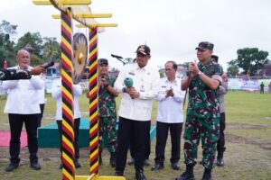 Panglima Kodam I/BB menghadiri Upacara Pembukaan Bakti TNI AD Untuk Rakyat Tahun 2026.