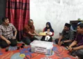 Kasat Reskrim Polres Nagan Raya Kunjungi Bayi Penderita Bocor Jantung, Berikan Bantuan dan Dukungan