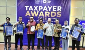 Bupati Bersama 5 OPD Kabupaten Deli Serdang Raih Penghargaan Taxpayer Awards 2026