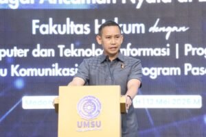 Dirressiber Polda Sumut Beri Kuliah Umum di UMSU, Bahas Ancaman Nyata Kejahatan Siber di Era Digital