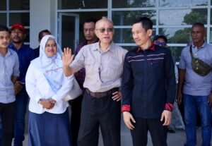 Wali Nanggroe Bersama Bupati Aceh Barat Tinjau Pembangunan RS Regional Meulaboh