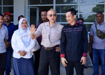 Wali Nanggroe dan Bupati Aceh Barat Tinjau Pembangunan RS Regional Meulaboh