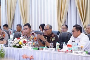 Kunjungan Komisi III DPR RI di Kejatisu Bahas Permasalahan Hukum dan Narkotika