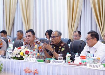 Kunjungan Spesifik Komisi III DPR RI di Kejatisu Bahas Permasalahan Hukum dan Narkotika