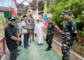 Irdam I/BB Tinjau Langsung KDKMP dan Jembatan Garuda di Labuhanbatu