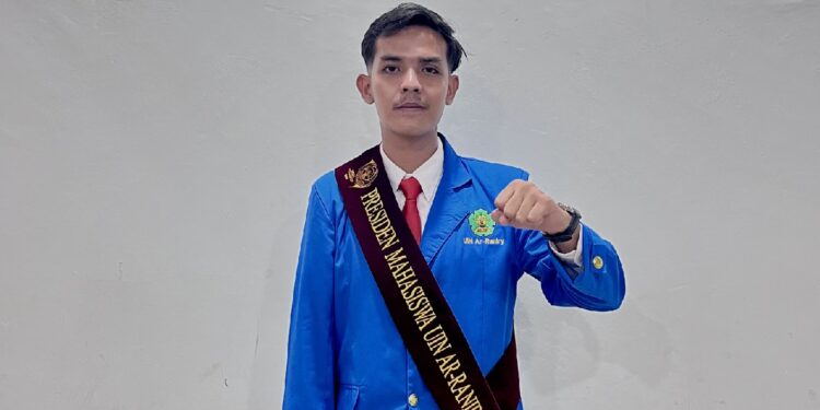 Darys Waldani Resmi Dilantik Sebagai Presiden Mahasiswa UIN Ar-Raniry Banda Aceh