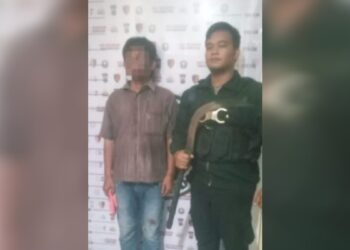 Bentrok Ormas PP dan Ormas IPK Pecah, Polda Sumut Amankan Pria Bersajam