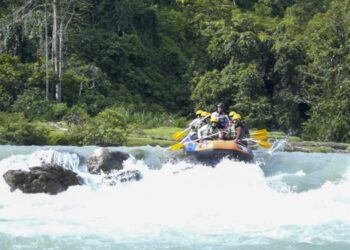 Arung Jeram Beutong Nagan Raya, Wisata Alam Aceh yang Ekstrem Uji Adrenalin