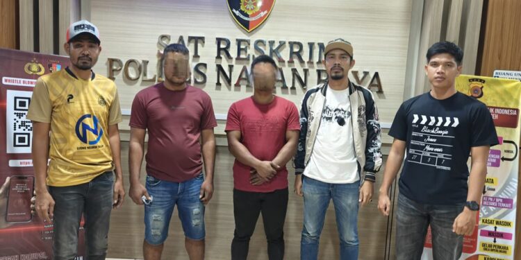 Satreskrim Polres Nagan Raya Amankan Dua Pelaku Penyalahgunaan BBM Subsidi Jenis Bio Solar