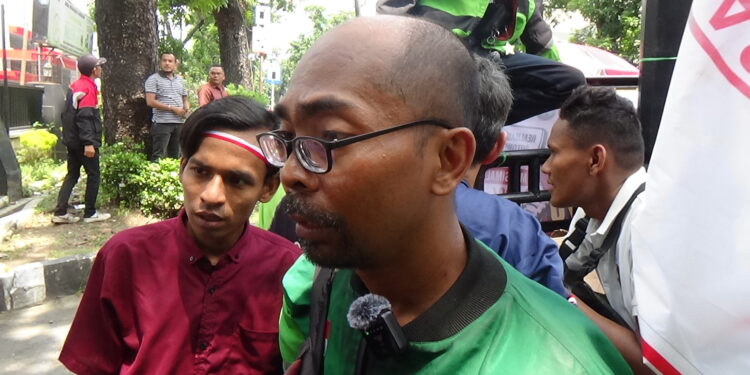 Ojol di Medan Tagih Janji Presiden dan Buruknya Pelayanan di Sejumlah SPBU
