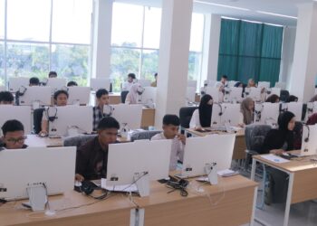 STAIN Meulaboh Seleksi Ratusan Calon Mahasiswa Baru Jalur UM-PTKIN tahun 2026. Keterangan foto. Dok.istimewa