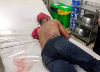 Mencekam, Sekuriti Gudang di Labuhan Deli Dibacok Gerombolan Pemuda