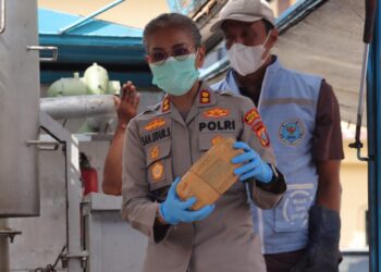 Polres Pematangsiantar Gelar Pemusnahan Barang Bukti Narkotika
