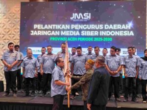 ‎Pengurus JMSI Aceh Periode 2026-2030 Resmi Dilantik