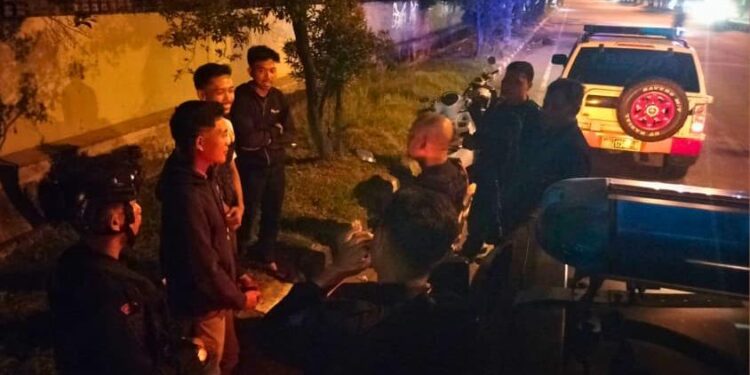 Respons Cepat Laporan Warga, Brimob Cegah Balap Liar di Kota Medan