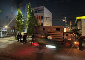 Patroli Brimob Polda Sumut Intensif Cegah Gangguan Kamtibmas