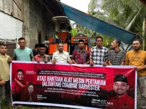 Jamaluddin Idham Salurkan Bantuan Alsintan untuk Petani Aceh, Diawali di Nagan Raya