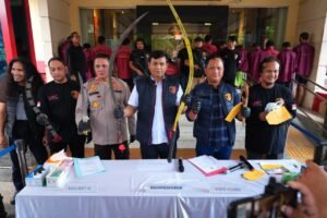 Polda Sumut Tangkap 7 Anggota Komplotan Begal dan 1 Penadah di Deli Serdang